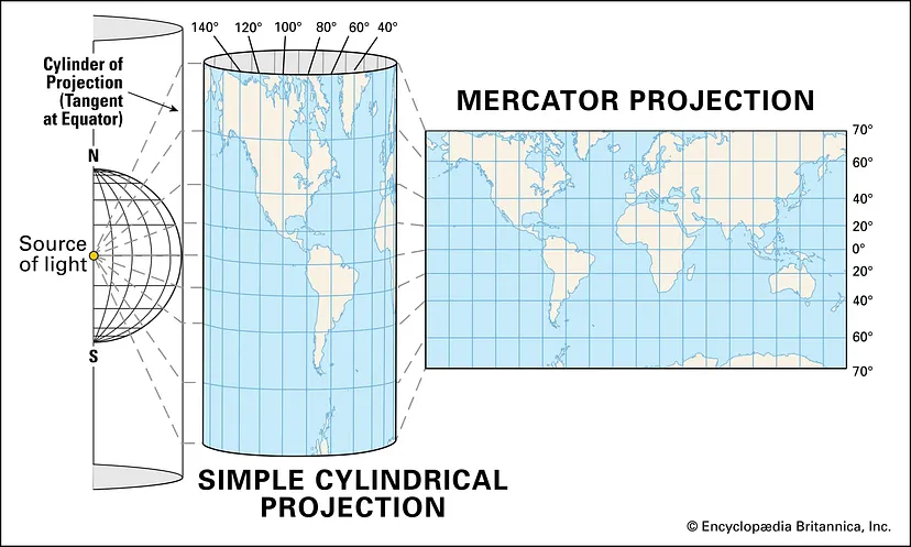 Why Satellite Orbits Look Squiggly on Maps