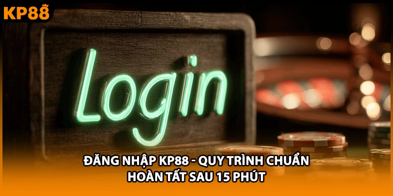 Đăng nhập KP88 - Quy Trình Chuẩn Hoàn Tất Sau 15 Phút