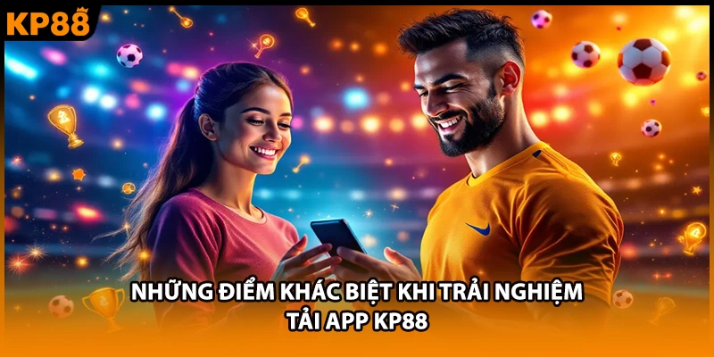 Những điểm khác biệt khi trải nghiệm tải app KP88